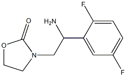 3-[2-amino-2-(2,5-difluorophenyl)ethyl]-1,3-oxazolidin-2-one