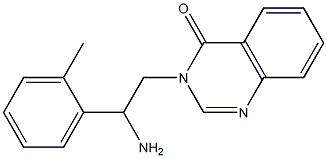 3-[2-amino-2-(2-methylphenyl)ethyl]-3,4-dihydroquinazolin-4-one