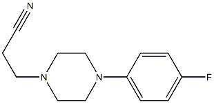 3-[4-(4-fluorophenyl)piperazin-1-yl]propanenitrile