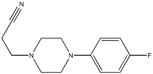 3-[4-(4-fluorophenyl)piperazin-1-yl]propanenitrile|