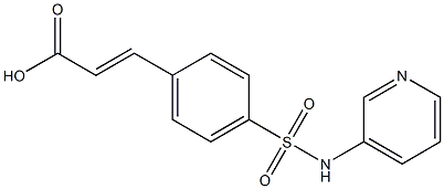 3-[4-(pyridin-3-ylsulfamoyl)phenyl]prop-2-enoic acid|