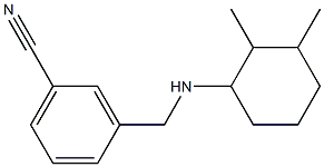  3-{[(2,3-dimethylcyclohexyl)amino]methyl}benzonitrile