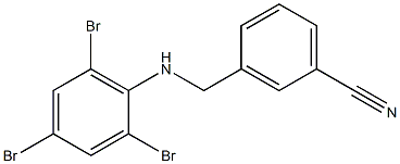 3-{[(2,4,6-tribromophenyl)amino]methyl}benzonitrile