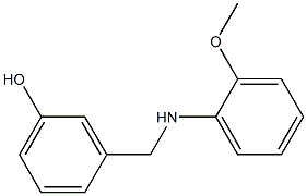 3-{[(2-methoxyphenyl)amino]methyl}phenol