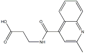  3-{[(2-methylquinolin-4-yl)carbonyl]amino}propanoic acid