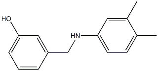3-{[(3,4-dimethylphenyl)amino]methyl}phenol
