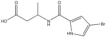 3-{[(4-bromo-1H-pyrrol-2-yl)carbonyl]amino}butanoic acid