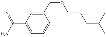 3-{[(4-methylpentyl)oxy]methyl}benzene-1-carboximidamide