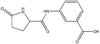  3-{[(5-oxopyrrolidin-2-yl)carbonyl]amino}benzoic acid