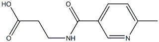 3-{[(6-methylpyridin-3-yl)carbonyl]amino}propanoic acid