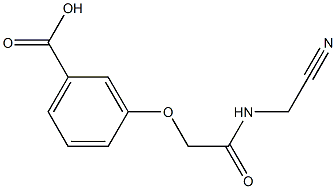 3-{[(cyanomethyl)carbamoyl]methoxy}benzoic acid
