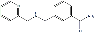 3-{[(pyridin-2-ylmethyl)amino]methyl}benzamide