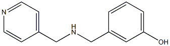 3-{[(pyridin-4-ylmethyl)amino]methyl}phenol