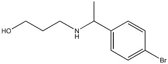 3-{[1-(4-bromophenyl)ethyl]amino}propan-1-ol