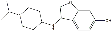 3-{[1-(propan-2-yl)piperidin-4-yl]amino}-2,3-dihydro-1-benzofuran-6-ol
