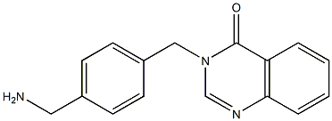 3-{[4-(aminomethyl)phenyl]methyl}-3,4-dihydroquinazolin-4-one