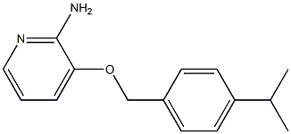 3-{[4-(propan-2-yl)phenyl]methoxy}pyridin-2-amine