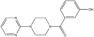 3-{[4-(pyrimidin-2-yl)piperazin-1-yl]carbonyl}phenol