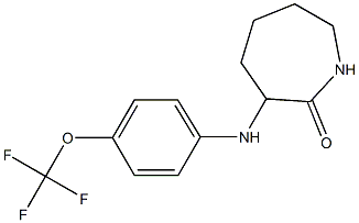 3-{[4-(trifluoromethoxy)phenyl]amino}azepan-2-one