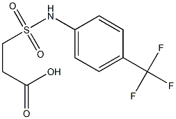 3-{[4-(trifluoromethyl)phenyl]sulfamoyl}propanoic acid