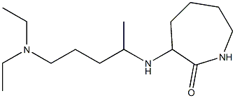 3-{[5-(diethylamino)pentan-2-yl]amino}azepan-2-one