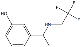 3-{1-[(2,2,2-trifluoroethyl)amino]ethyl}phenol