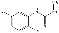 3-amino-1-(2,5-dichlorophenyl)thiourea Struktur