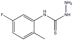 3-amino-1-(5-fluoro-2-methylphenyl)thiourea Structure