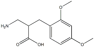 3-amino-2-[(2,4-dimethoxyphenyl)methyl]propanoic acid
