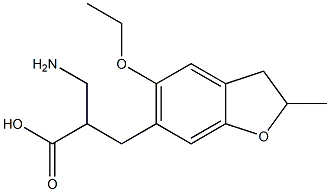 3-amino-2-[(5-ethoxy-2-methyl-2,3-dihydro-1-benzofuran-6-yl)methyl]propanoic acid