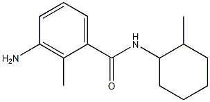  3-amino-2-methyl-N-(2-methylcyclohexyl)benzamide