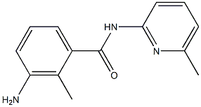  3-amino-2-methyl-N-(6-methylpyridin-2-yl)benzamide