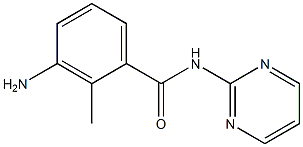 3-amino-2-methyl-N-pyrimidin-2-ylbenzamide Structure