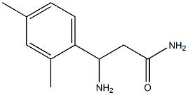 3-amino-3-(2,4-dimethylphenyl)propanamide