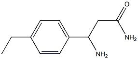 3-amino-3-(4-ethylphenyl)propanamide|