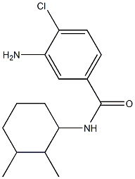 3-amino-4-chloro-N-(2,3-dimethylcyclohexyl)benzamide