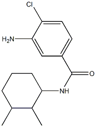 3-amino-4-chloro-N-(2,3-dimethylcyclohexyl)benzamide|