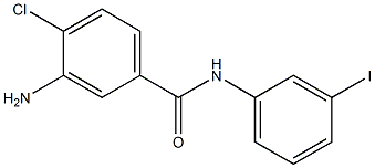 3-amino-4-chloro-N-(3-iodophenyl)benzamide