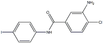 3-amino-4-chloro-N-(4-iodophenyl)benzamide