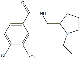  3-amino-4-chloro-N-[(1-ethylpyrrolidin-2-yl)methyl]benzamide