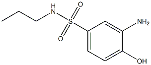 3-amino-4-hydroxy-N-propylbenzene-1-sulfonamide|