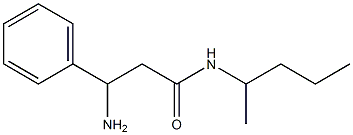3-amino-N-(1-methylbutyl)-3-phenylpropanamide