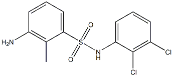 3-amino-N-(2,3-dichlorophenyl)-2-methylbenzene-1-sulfonamide