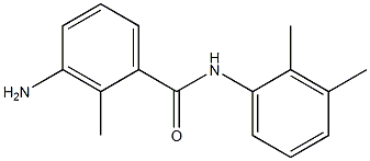 3-amino-N-(2,3-dimethylphenyl)-2-methylbenzamide 结构式