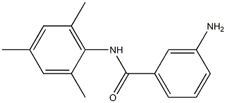 3-amino-N-(2,4,6-trimethylphenyl)benzamide 结构式