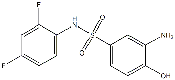  3-amino-N-(2,4-difluorophenyl)-4-hydroxybenzene-1-sulfonamide