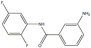 3-amino-N-(2,5-difluorophenyl)benzamide,,结构式