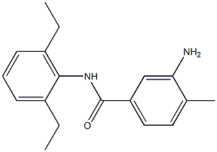 3-amino-N-(2,6-diethylphenyl)-4-methylbenzamide Structure