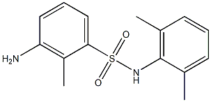 3-amino-N-(2,6-dimethylphenyl)-2-methylbenzene-1-sulfonamide Structure