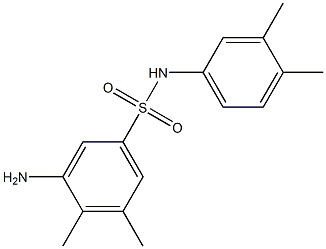 3-amino-N-(3,4-dimethylphenyl)-4,5-dimethylbenzene-1-sulfonamide